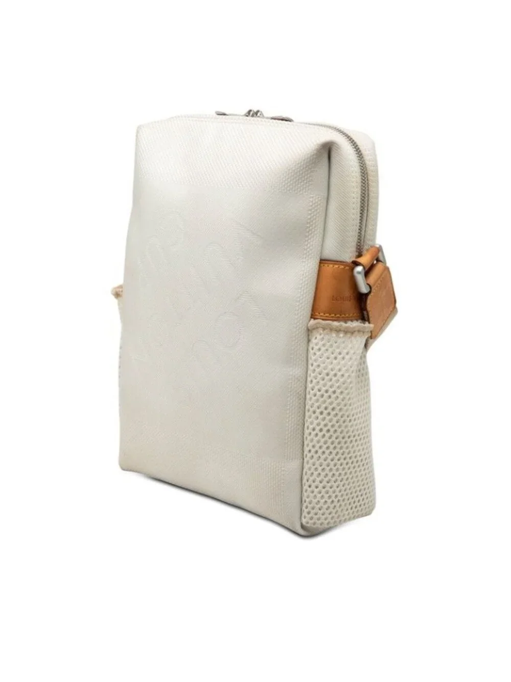Louis Vuitton Damier Jean Weatherly LV Cup Crossbody Shoulder Bag White Canvas